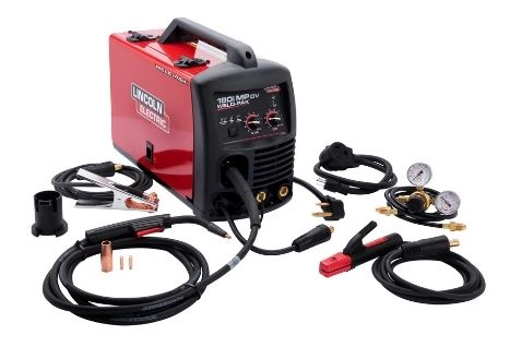 Lincoln Electric 90i FC Flux Core Wire Feed Weld-PAK Welder, 120V Welding  Machine, Portable w/Shoulder Strap, Protective Metal Case, Best for Small  Jobs, K5255-1: : Tools & Home Improvement